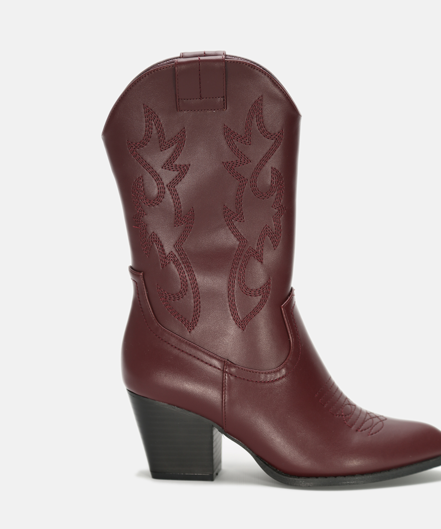 Botas cowboy media ca&ntilde;a tac&oacute;n image number null